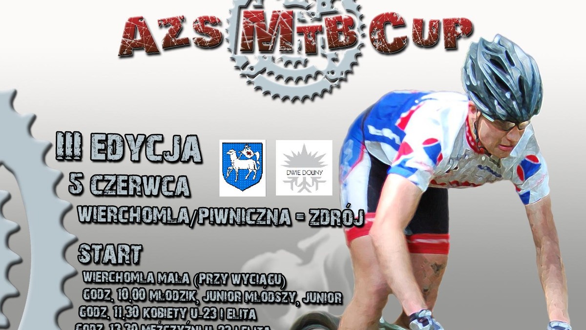 W niedzielę 5 czerwca w Wierchomli w Gminie Piwniczna-Zdrój odbędzie się III edycja AZS MTB CUP 2011 - ogólnopolskiego cyklu zawodów cross-country. Strome podjazdy, trudne pełne korzeni i kamieni zjazdy - po prostu esencja kolarstwa górskiego.