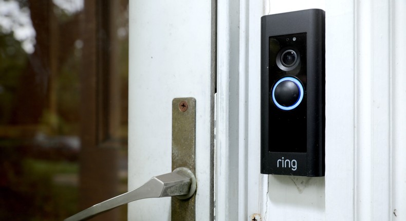 Ring doorbell camera.Chip Somodevilla / Getty Images