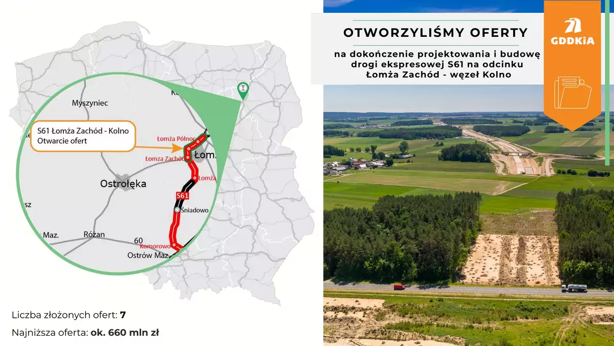 Siedem firm chce budować obwodnicę Łomży