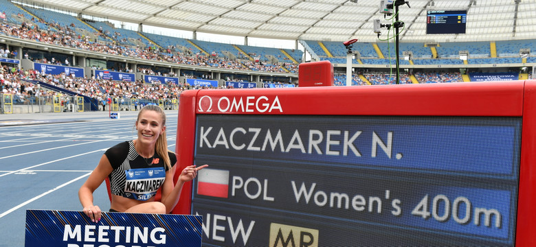 Życiówka Kaczmarek w biegu na 400 m! Rekord mityngu