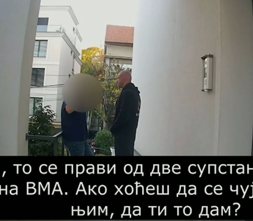 Miša Bačulov u razgovoru sa navodnim doktorom