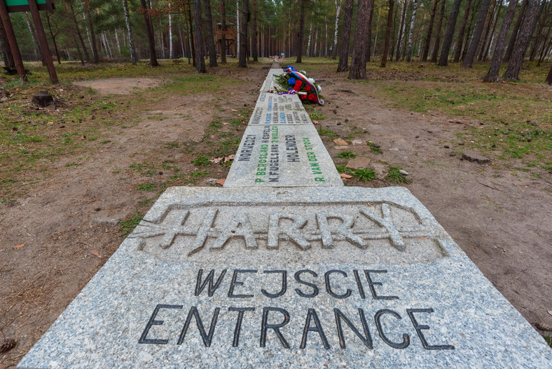 Schemat tunelu w Stalagu Luft III, Muzeum Obozów Jenieckich w Żaganiu