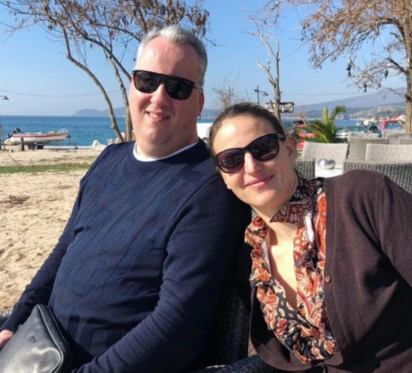 Dejan Matić sa suprugom