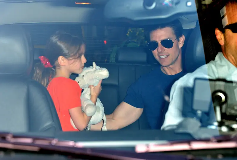 Tom Cruise z Suri w 2012 r. Fot. James Devaney/WireImage