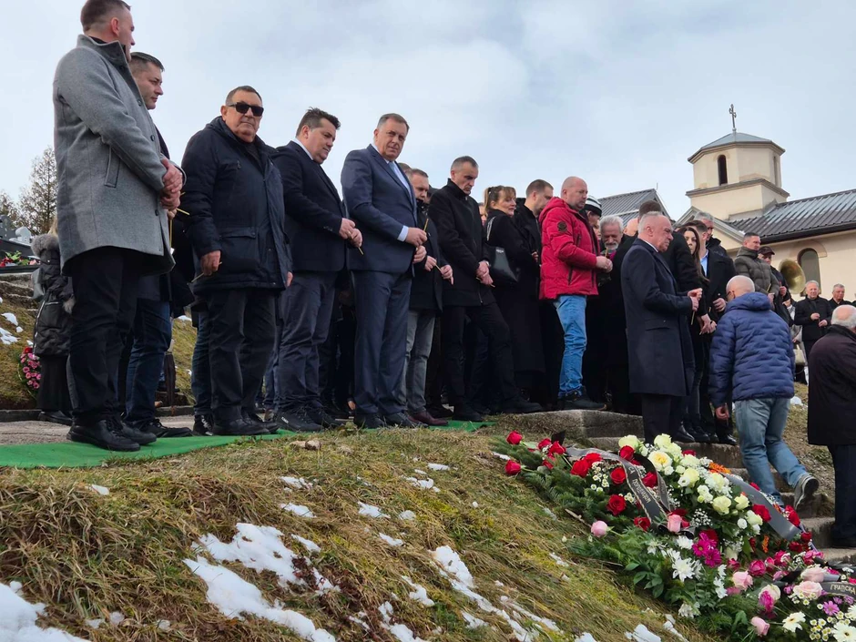 Sahrana Ljiljane Karadžić