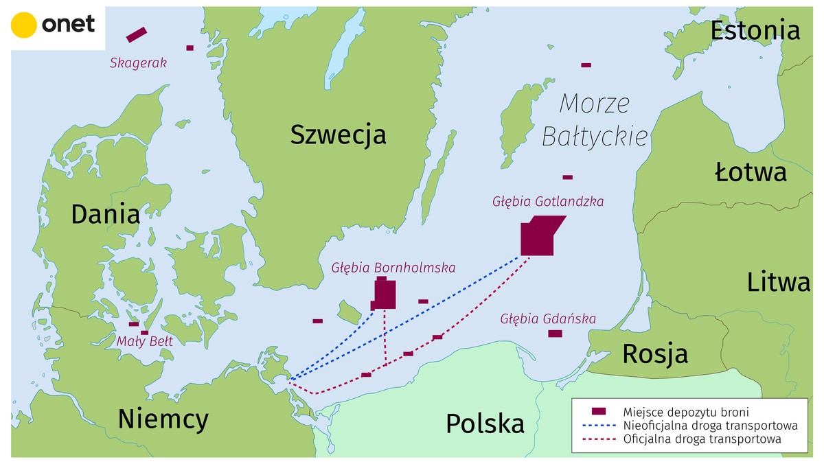 Bałtyk. Broń chemiczna na dnie morza