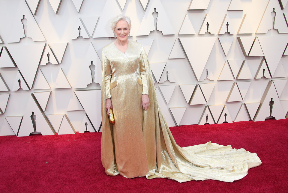 Glenn Close na oscarowej gali w 2019 r.