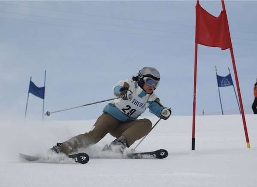 Kinga Rusin, narty, slalom