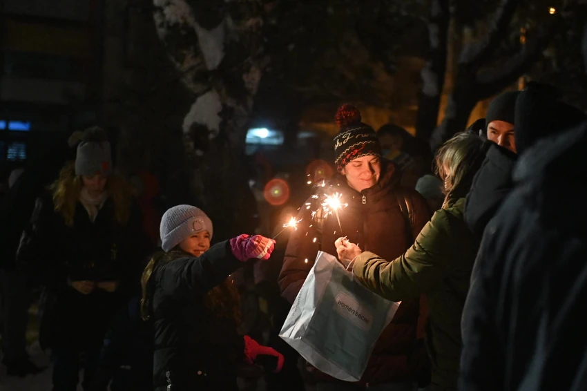 Sajmište u Novom Sadu badnjak