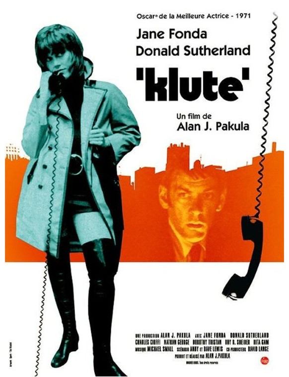 Jane Fonda w "Klute"