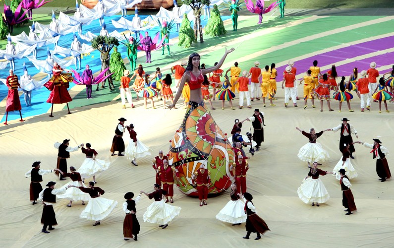 Ceremonia otwarcia mundialu w Brazylii