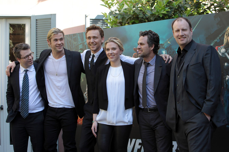 Gwiazdy na premierze "The Avengers"