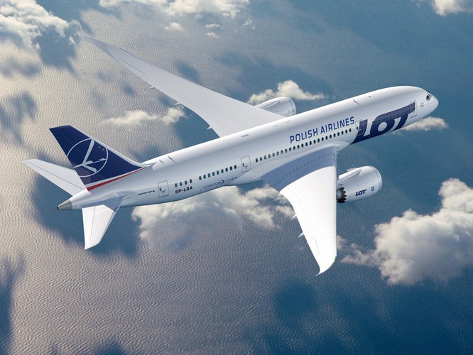 Boeing 787 Dreamliner PLL LOT. Źrodło: materiały prasowe LOT