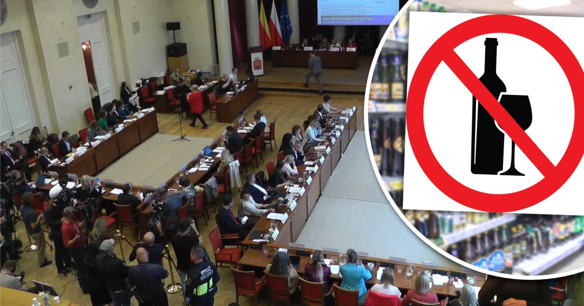 Prohibicja w stolicy. Radni Warszawy zdecydowali