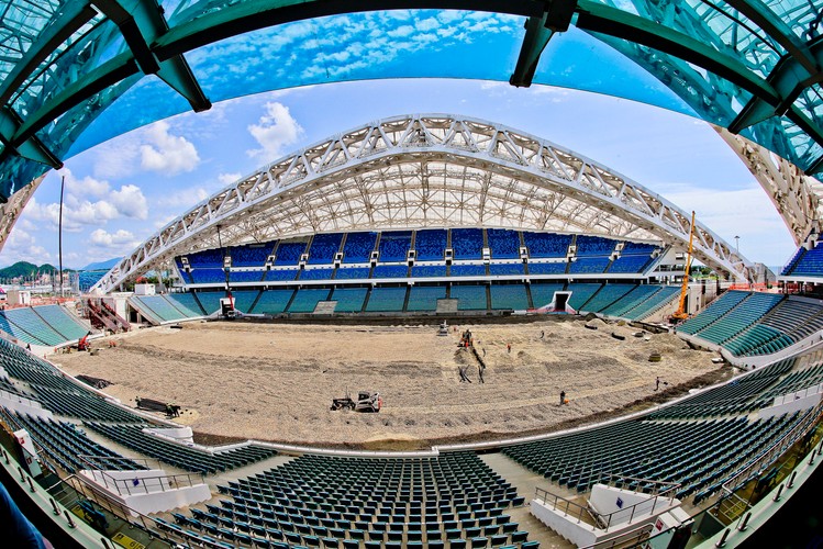 Tu odbędzie się mundial 2018 - Stadion Olimpijski w Soczi