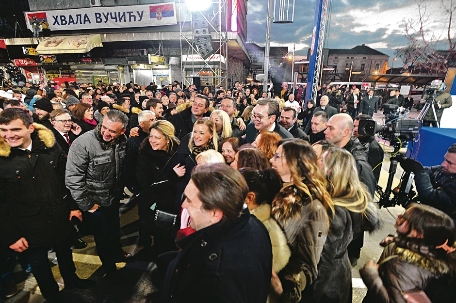 Jutka je Vučića video, ali u Kruševcu, i to s distance