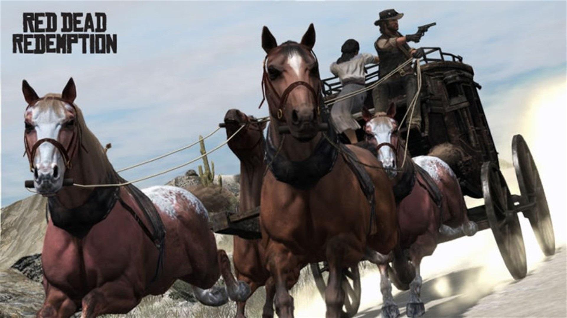 Oficiálny obrázok z hry Red Dead Redemption.