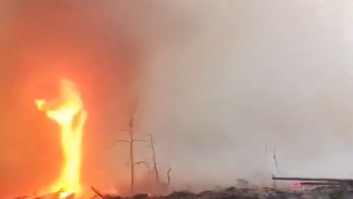 Vatreni tornado oko Černobilja