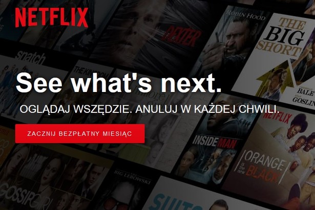 Oficjalny debiut Netflixa w Polsce. Zmiany są kosmetyczne