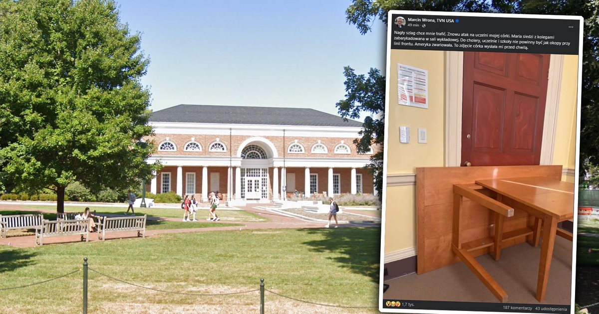 Córka dziennikarza TVN barykadowała się na uczelni. Są nowe informacje