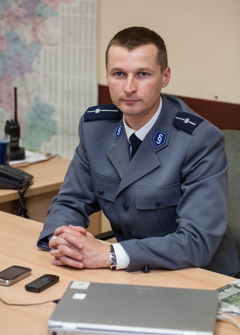 Tomasz Bobrek, rzecznik policji w Bytomiu