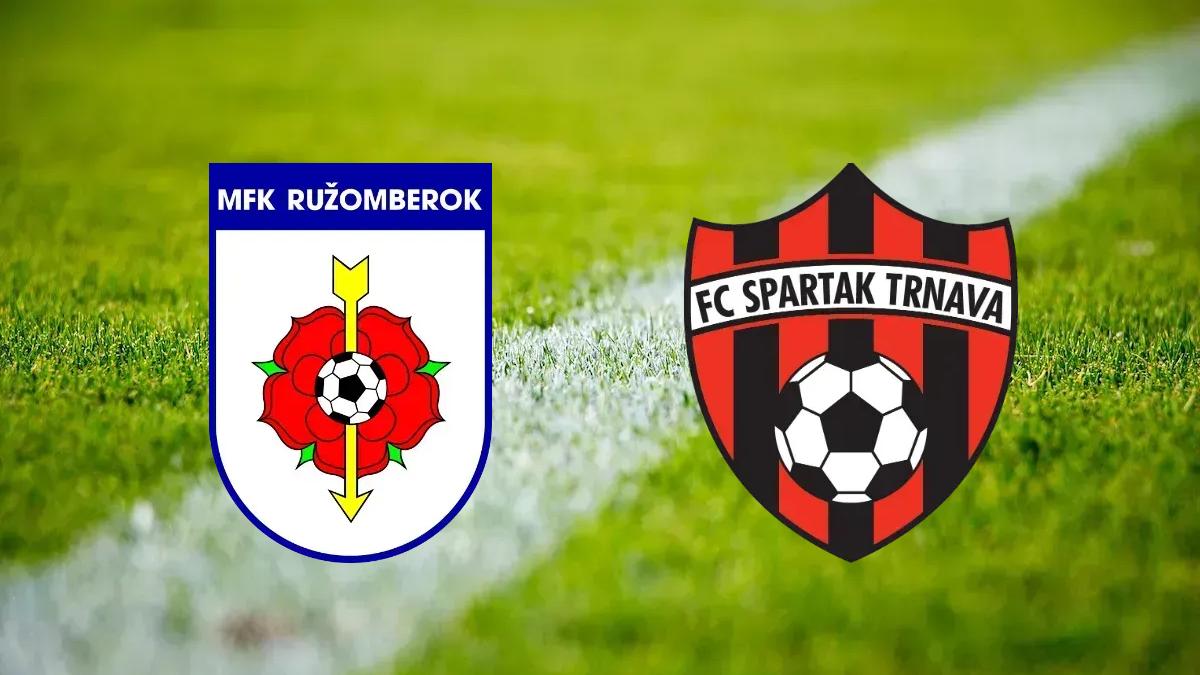LIVE : MFK Ružomberok - FC Spartak Trnava / Fortuna liga | Šport.sk