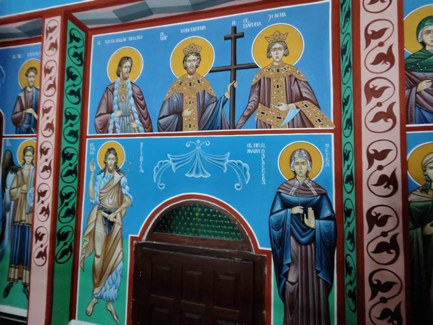 Goran Đokić, freskopisac, crkva, Kamenica