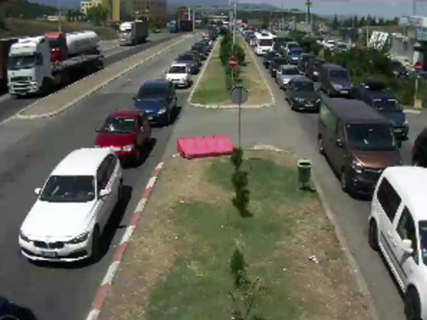 Granični prelaz Bogorodica na makedonsko-grčkoj granici (oko 12.30 časova)