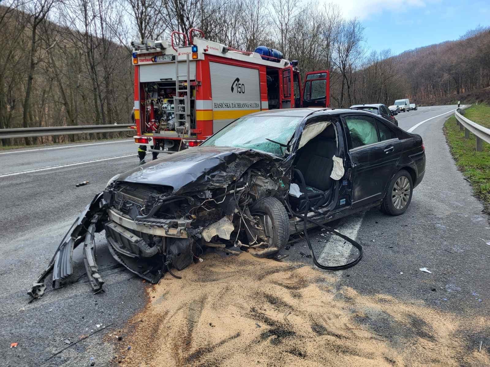 V Košickom kraji došlo k autonehode. 