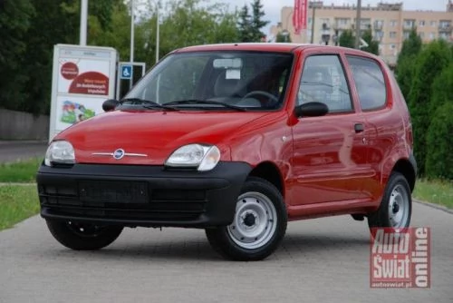 Fiat Seicento Van 900 - Ciężarówka formatu mini