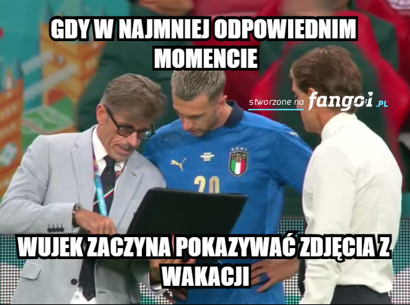 Euro 2020. Memy po meczu Włochy - Hiszpania