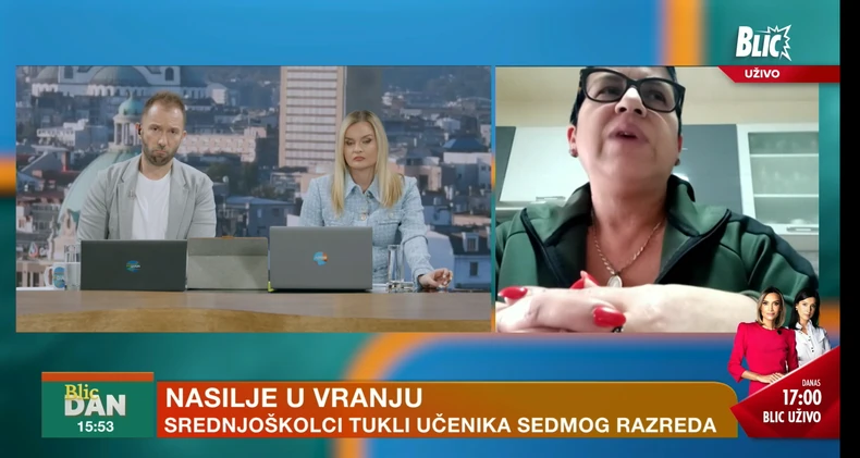 Stojadinka, majka dečaka koga su srednjoškolci tukli u Vranju