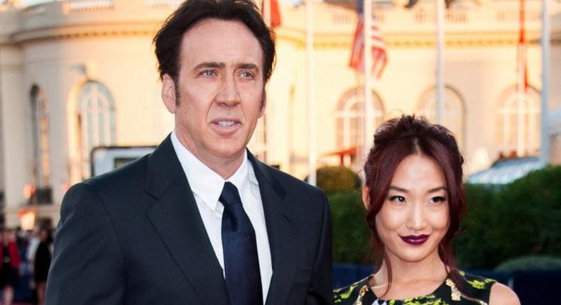 Nicolas Cage and Alice Kim