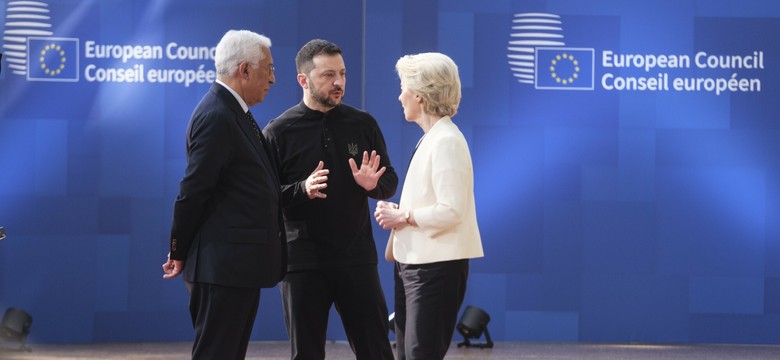 Zełenski rozmawiał z Von der Leyen. Omówili "dalsze działania na rzecz pokoju"