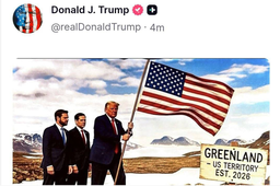 grenlandia ważniejsza niż ukraina? trump publikuje datę przejęcia wysp