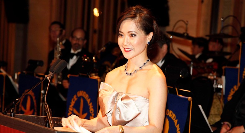 Angela Chao attends New York City Opera's Fall Gala 2010 at Lincoln Center in New York City.Adriel Reboh/Patrick McMullan/Getty Images