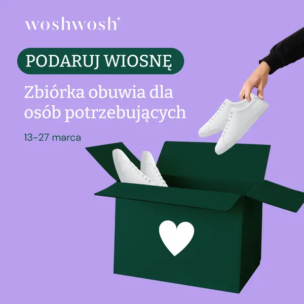 Nie wyrzucaj butów? Oddaj je na zbiórkę woshwosh 