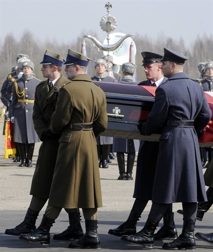 Pożegnanie prezydenta Lecha Kaczyńskiego, fot. AFP