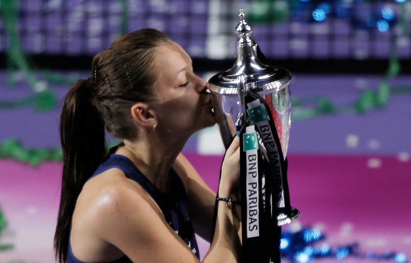 Łzy Radwańskiej na podium. Wzruszające słowa