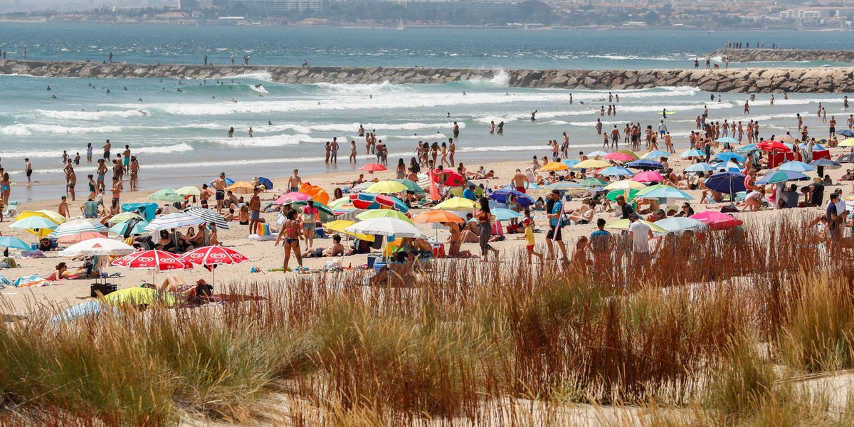 Plaża w Portugalii