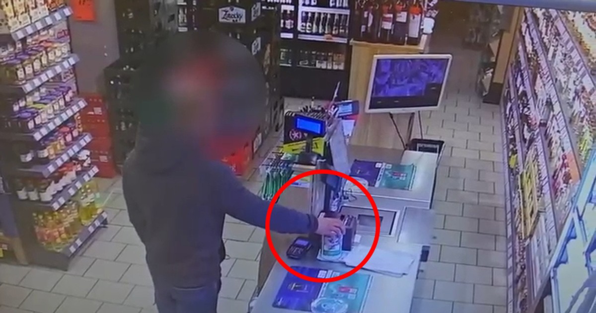 Nie miał cienia wstydu. Kamera pokazała, do czego się posunął