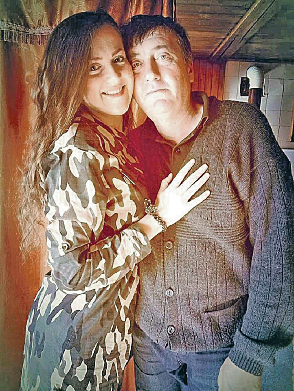 Kristina Kaplanović sa ocem