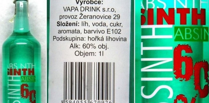 Zabójczy alkohol z Czech. Może być w Polsce