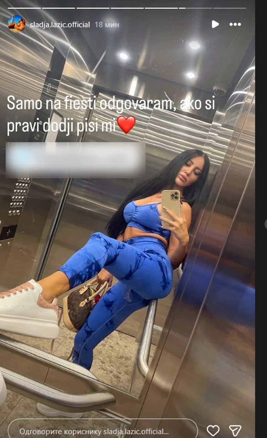 Objava Slađe Lazić