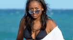 Sasha, córka Baracka Obamy wypoczywa na plaży w Miami