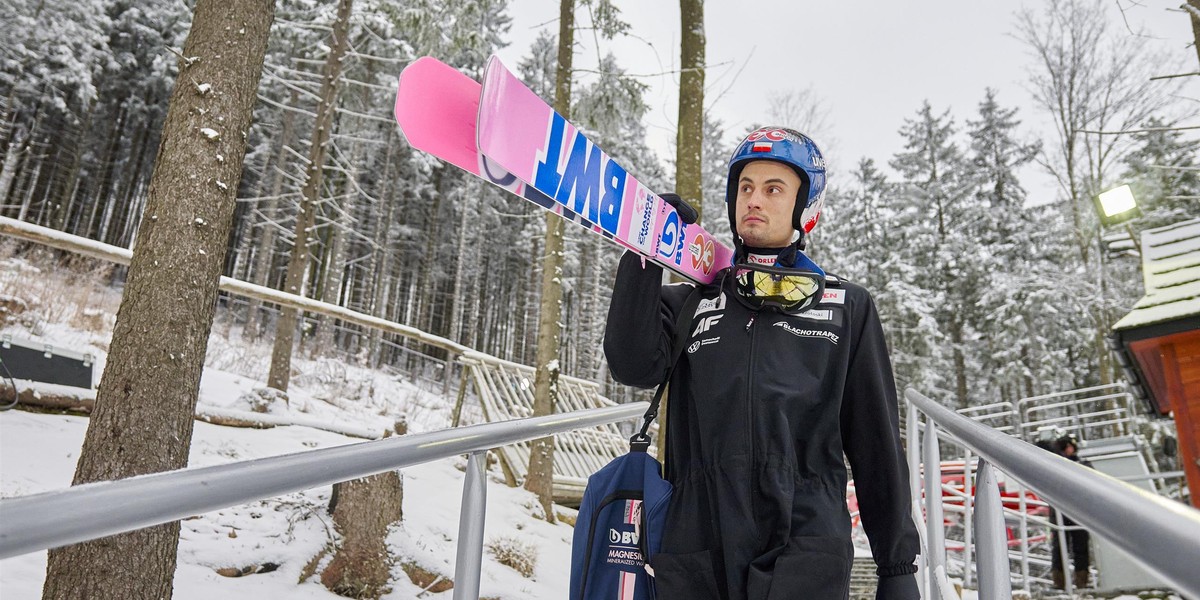 Maciej Kot był najlepszy w niedzielnym konkursie w Lillehammer.