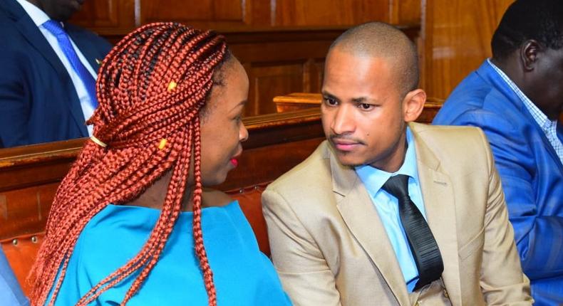 Embakasi East MP Babu Owino during a past court appearance (Twitter)