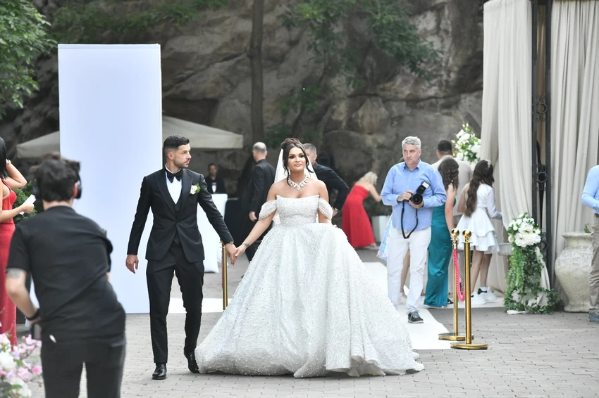 Tamara Milutinović i Darko, venčanje