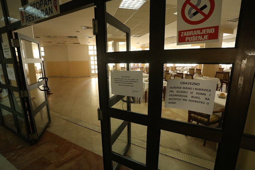 Virus u Domu penzionera