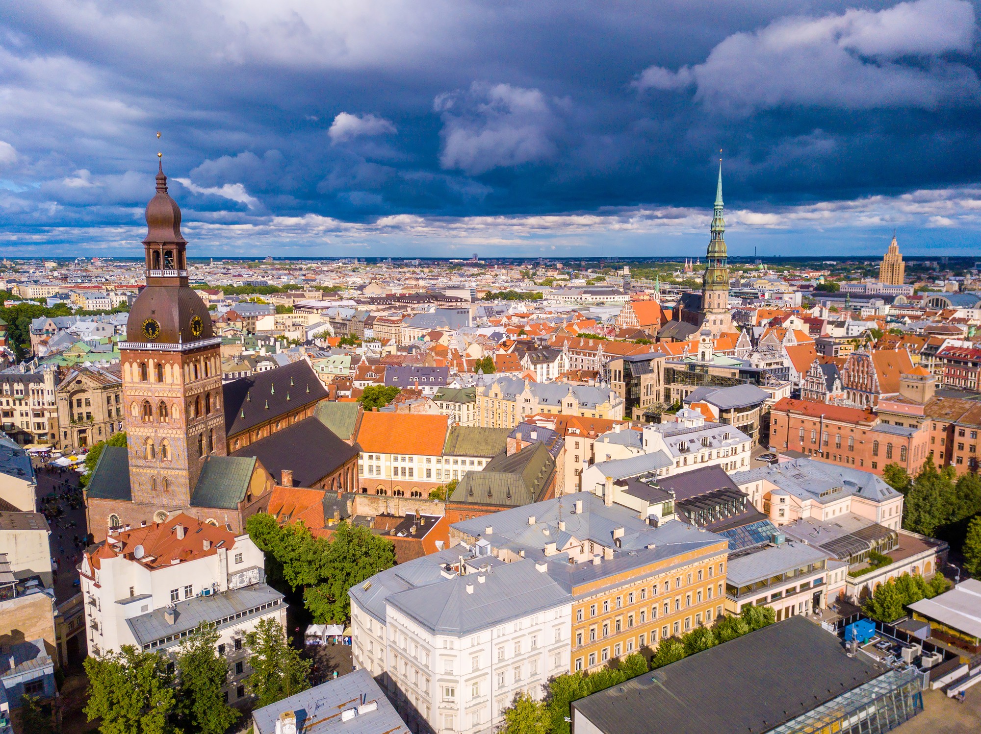 Riga patrí medzi najkrajšie mestá severnej Európy.